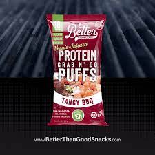 Better Than Good Food Veggie-Infused Protein Grab N' Go Puffs "Tangy BBQ"